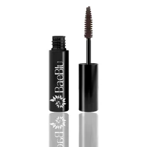 Organic Mascara and Lash Conditioner, Long and Healthy Lashes, Non-Irritating 100% Natural Formula, Brown