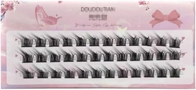 OXOAMP False Lashes Extensions L Curl Festival Styles Individual Lashes Natural Volume Mink Lashes Fluffy Wispy False Eyelashes Comfortable