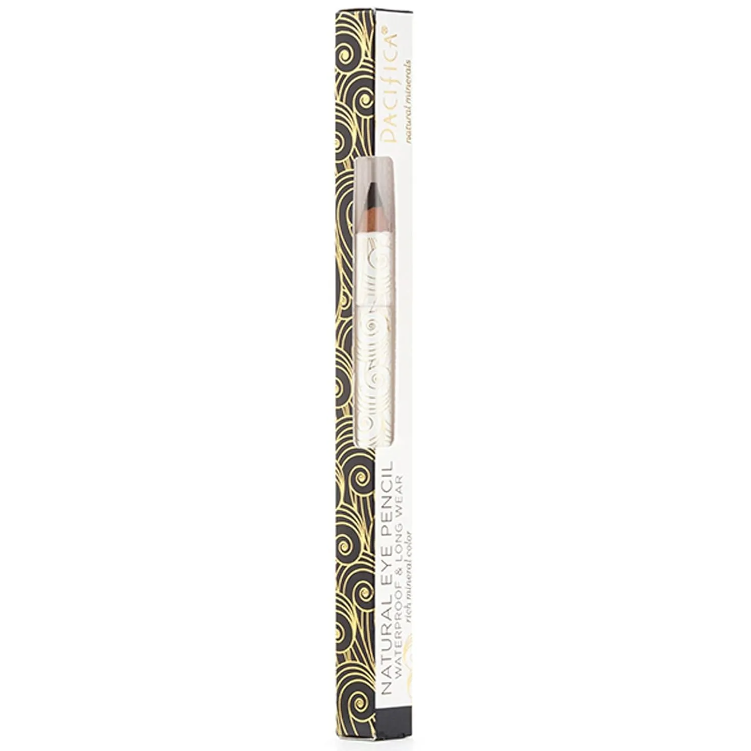Pacifica Beauty Natural Eye Pencil in Jet (Black), 0.1 ounce