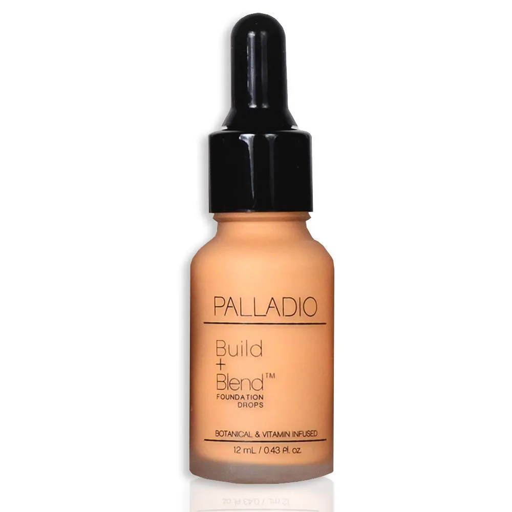 Palladio Build   Blend Foundation Drops Golden Honey 0.43 Ounce