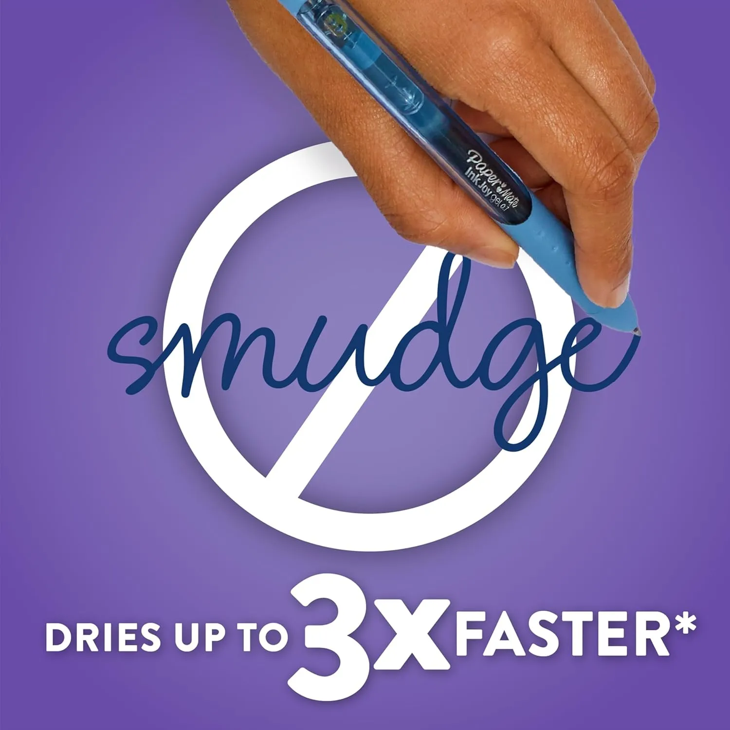 Paper Mate InkJoy Gel Pen Fine Point Black Ink Pens 0.5mm Fine Tip Ergonomic Comfort Grip Box of 12