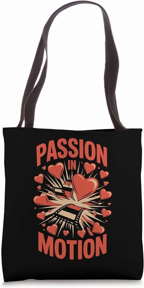 Passion In Motion Animation Draw Sketch Animate Storytelling Tote Bag