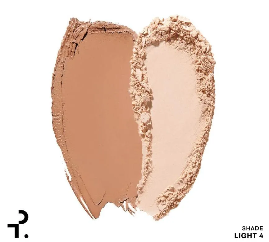PATRICK TA Major Skin Crème Foundation and Finishing Powder Duo - Light 4 0.73 Ounce (Pack of 1) 1 0.73 Ounce