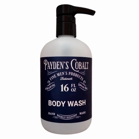 Payden's Cobalt Green Tea & Western Sage For Men Scented Body Wash, 16 Oz