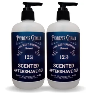 Payden's Cobalt Orange & Cedar For Men Scented After Shave Gel, 12 Oz (2 Pack)