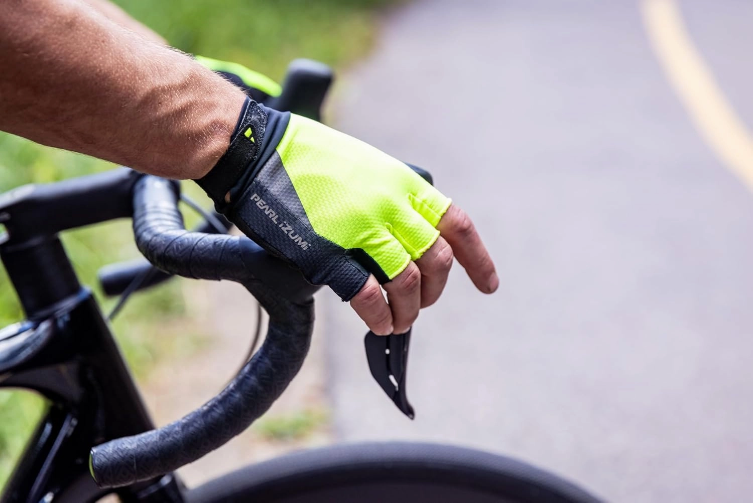 PEARL IZUMI Elite Gel Bike Gloves for Men Cycling, Gloves with Gel Padding for Comfort and Grip, Black