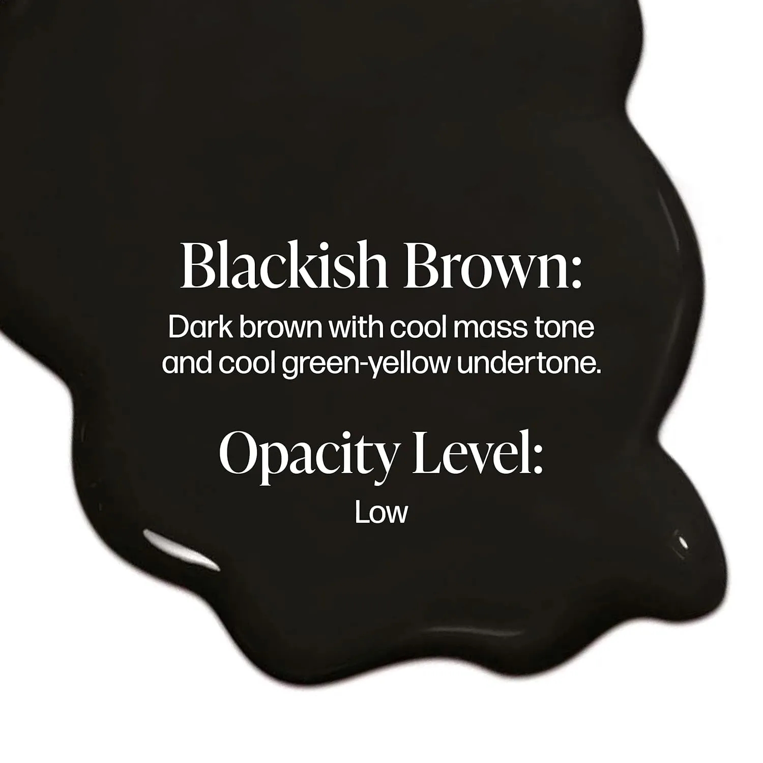 Perma Blend Blackish Brown Tattoo Ink - Cool-Toned PMU Pigment for Eyeliner and Brow Enhancements, Gamma-Sterilized, Safe for Fitzpatrick 4–6 - Vegan Tattoo Supplies & Equipment for Microblading