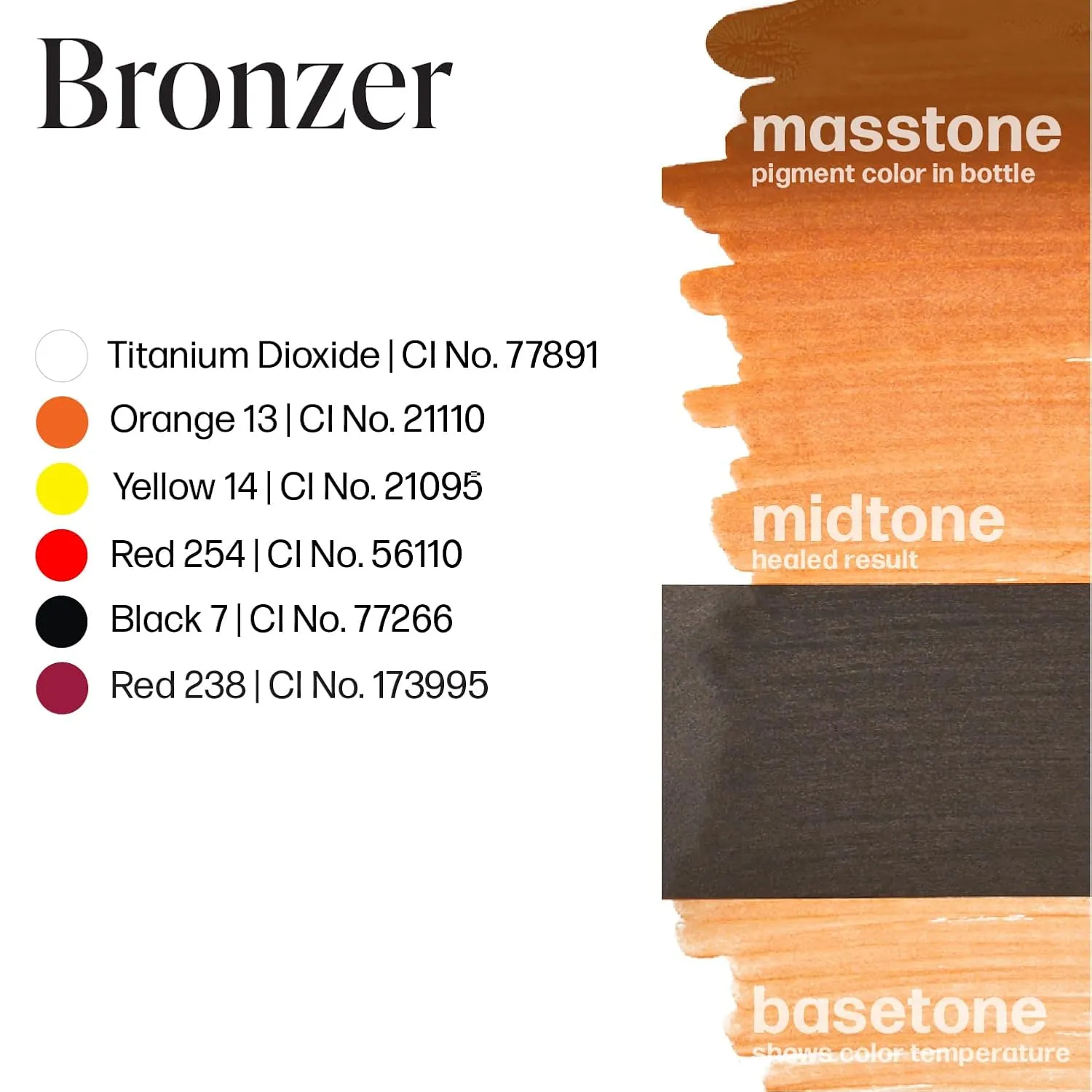 Perma Blend - Bronzer - Microblading Ink for Permanent Eyeliner - Professional Tattoo Ink - Red-Brown Tattoo Ink Makeup - Vegan (0.5 oz)