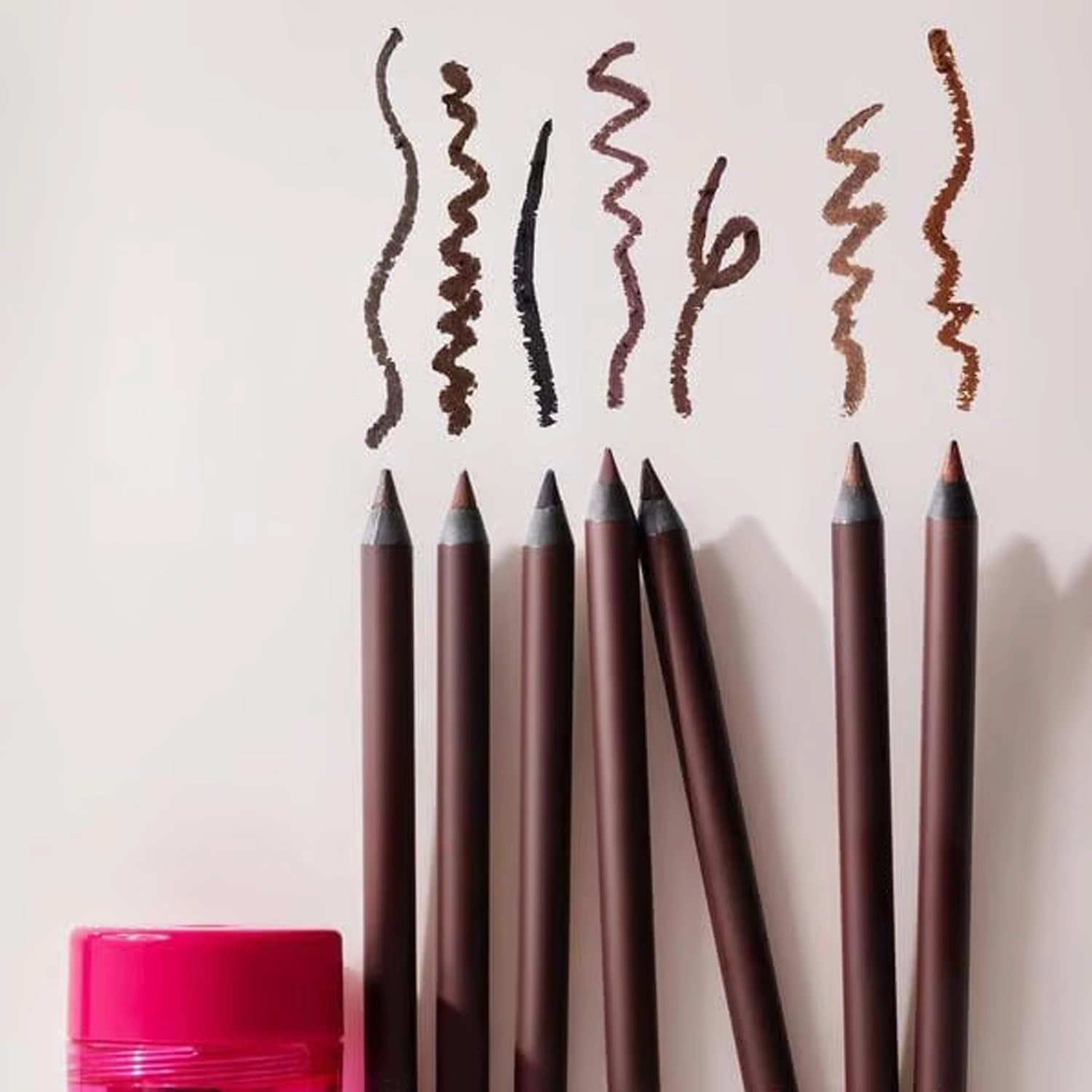 Persona Eyeliner Pencil Waterproof, 24 HR Waterproof Eyeliner Duo Sharpenable Eye Pencil, No Smudging, Fading, 2 in 1 Eye Liner and Eyebrow Pencils, Smooth and Easy to Color (Black Chocolate)