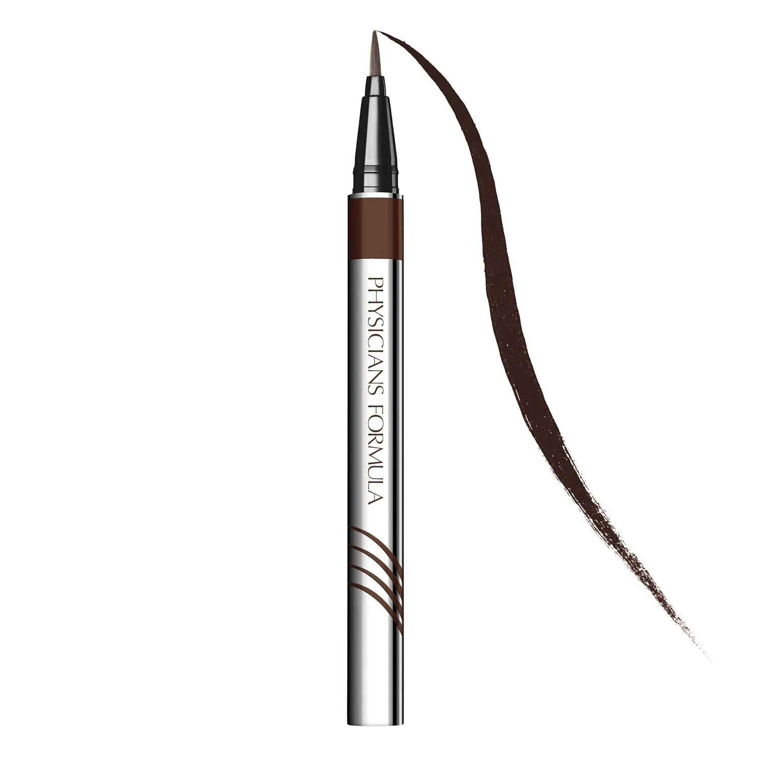 Physicians Formula 2-in-1 Eyeliner Serum Bundle with Blackest Black and Deep Brown Waterproof Eyeliner