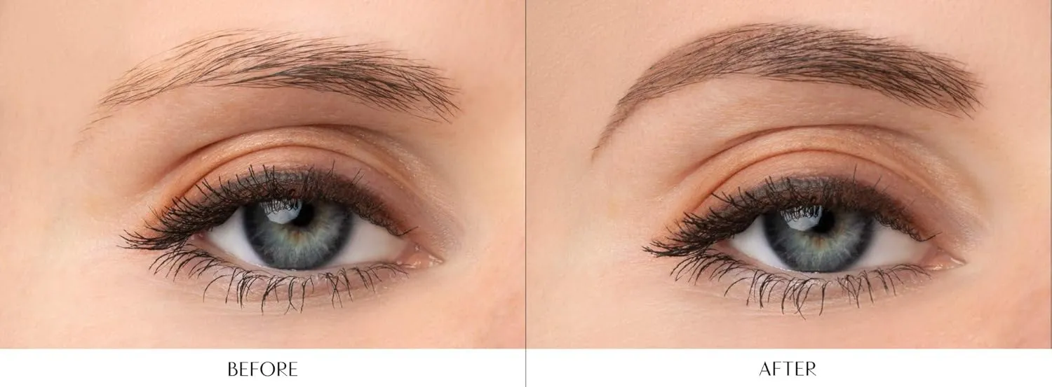 Physicians Formula Eyebrow Retractable Slim Definer Brow Pencil, Taupe Brown, Dual-Sided Brow Brush, Fine Tip, Shapes, Defines, Fills Brow Makeup | Dermatologist Tested, Clinicially Tested (Pack of 2)