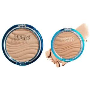 Physicians Formula Mineral Wear Talc-Free Mineral Airbrushing Pressed Powder Translucent & Beige | Dermatologist Tested