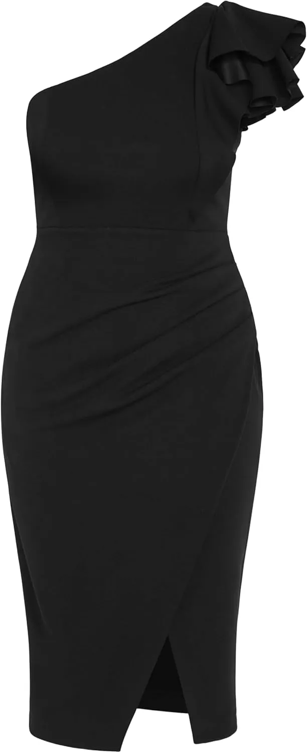 Plus Size Dress Milani in Black