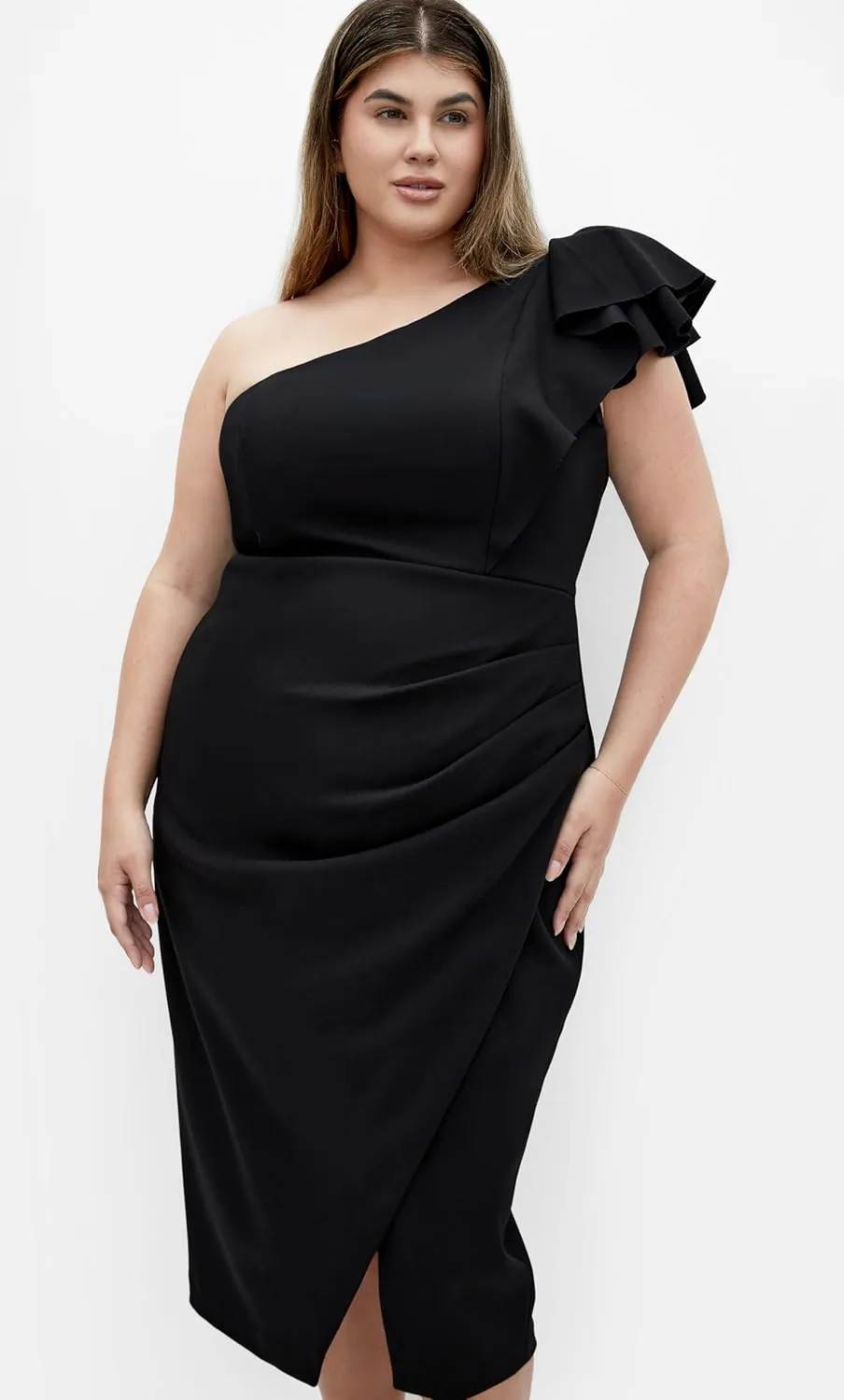 Plus Size Dress Milani in Black