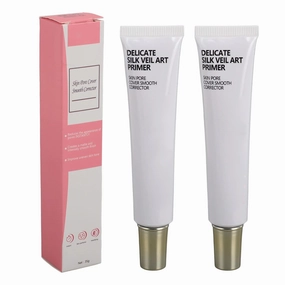 Pore Minimizer, Makeup Base Primer, 2pcs Pore Minimizing Primer, 1.2 Oz Lightweight Brighten Skin Tone, Long Lasting Moisturizing Poreless Face Primer