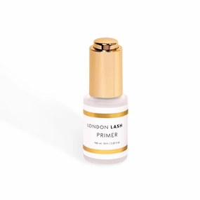 Pre-treatment Lash Primer, 15ml, London Lash for Natural Finish, Restores Moisture, Unscented, Coconut, 15ml