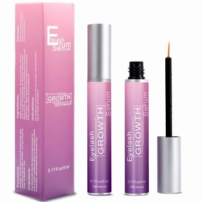 Premium Eyelash Growth Serum and Eyebrow Enhancer by Aomock, Lash Serum - 5ml,Lash Boost Serum for Longer, Fuller, Thicker Lashes & Brows…