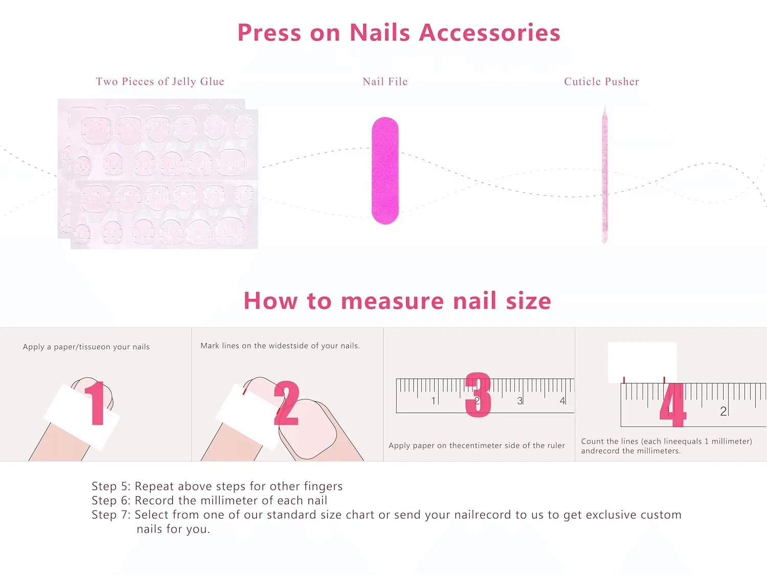 Press on Nails Angel's Tear Rhinestone | Handmade with Full Covered Crystals | Reusable Full Cover Nails | Coffin Classic Regular 1.3 in | H48-L