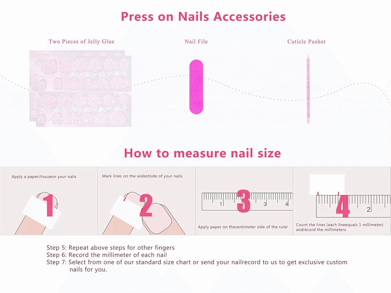 Press on Nails Celestial Radiance | Handmade with Full Covered Crystals | Reusable Full Cover Nails | Almond Regular 1.0 in | P006-M