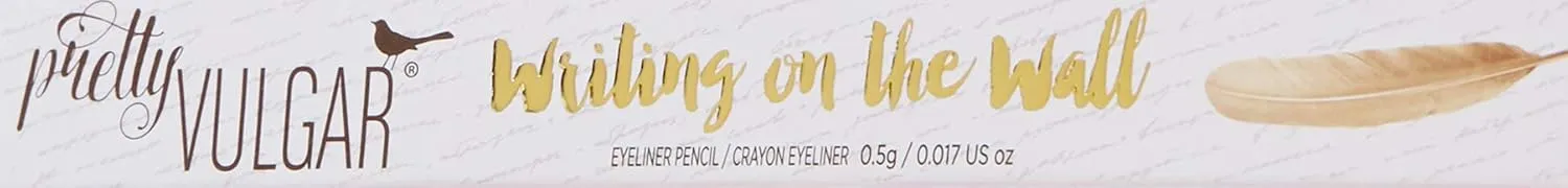 Pretty Vulgar - Writing on the Wall Eyeliner Pencil, Clean & Cruelty-Free, Yours Truly (Brown)