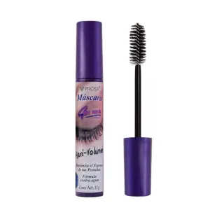 Prosa 4-in-1 Mascara con Microfibras para Long & Voluminous Pestañas | Long Lasting y Waterproof