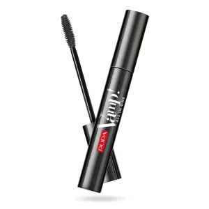 Pupa Milano Vamp! All In One Mascara - Add Extreme Volume and Length to Lashes - Serum-Infused Formula Promotes Thicker Lash Appearance - Smudge and Clump Resistant - 101 Extra Black - 0.3 oz