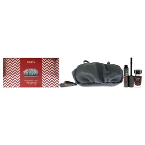 PUPA Milano Vamp! Explosive Lashes And Vamp! Nail Polish Set - Volume Mascara And Gel Effect Polish - Super-Rich Texture - Ultra-Soft Maxi Brush - Smudge-Free Hold - Mini Cloud Bag - 3 Pc Mascara Kit