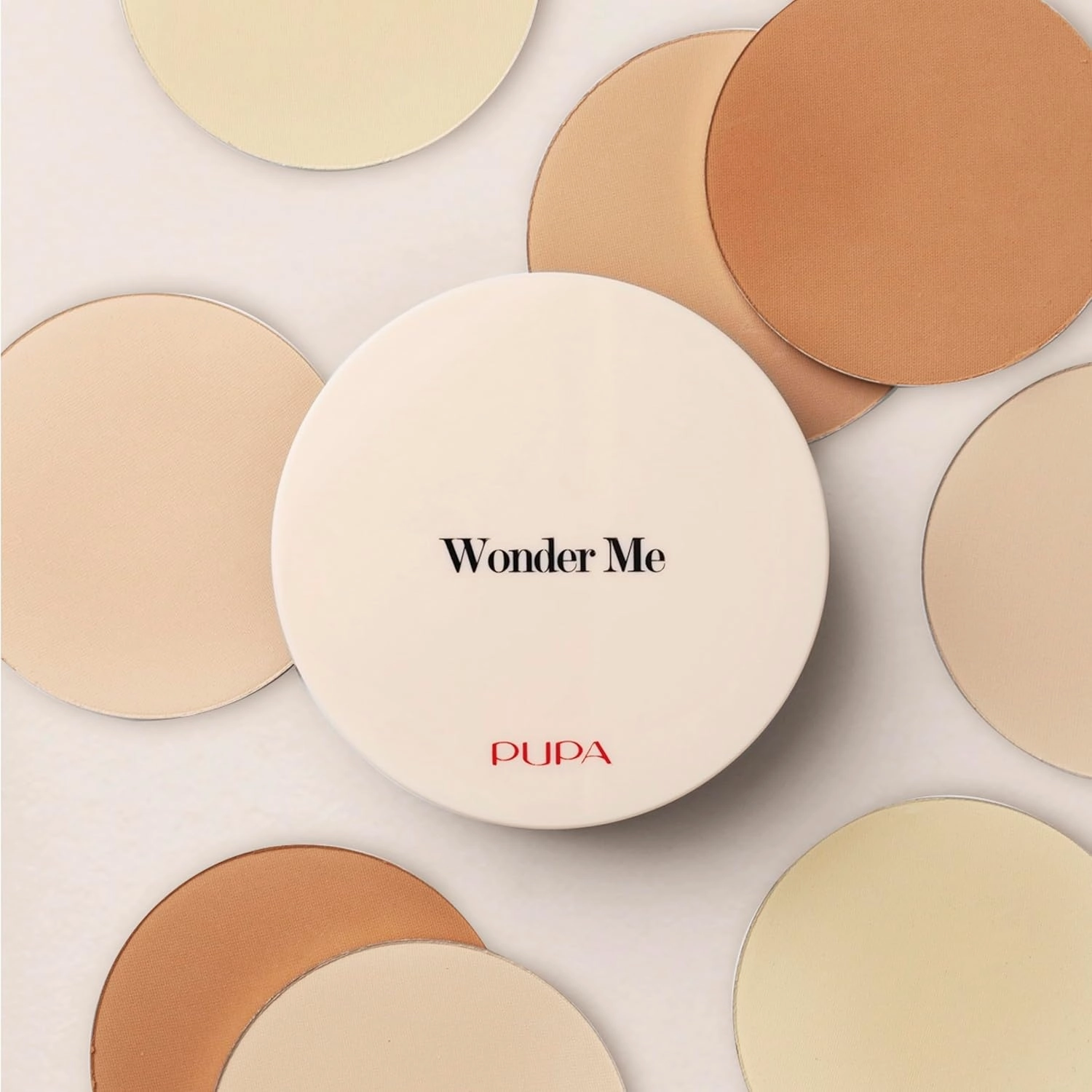 Pupa Milano Wonder Me Powder-no-Powder - Setting Powder Reduces Pores - Makes Skin Texture Smoother and Firmer - Talc Free - 020 Nude - 0.22 oz