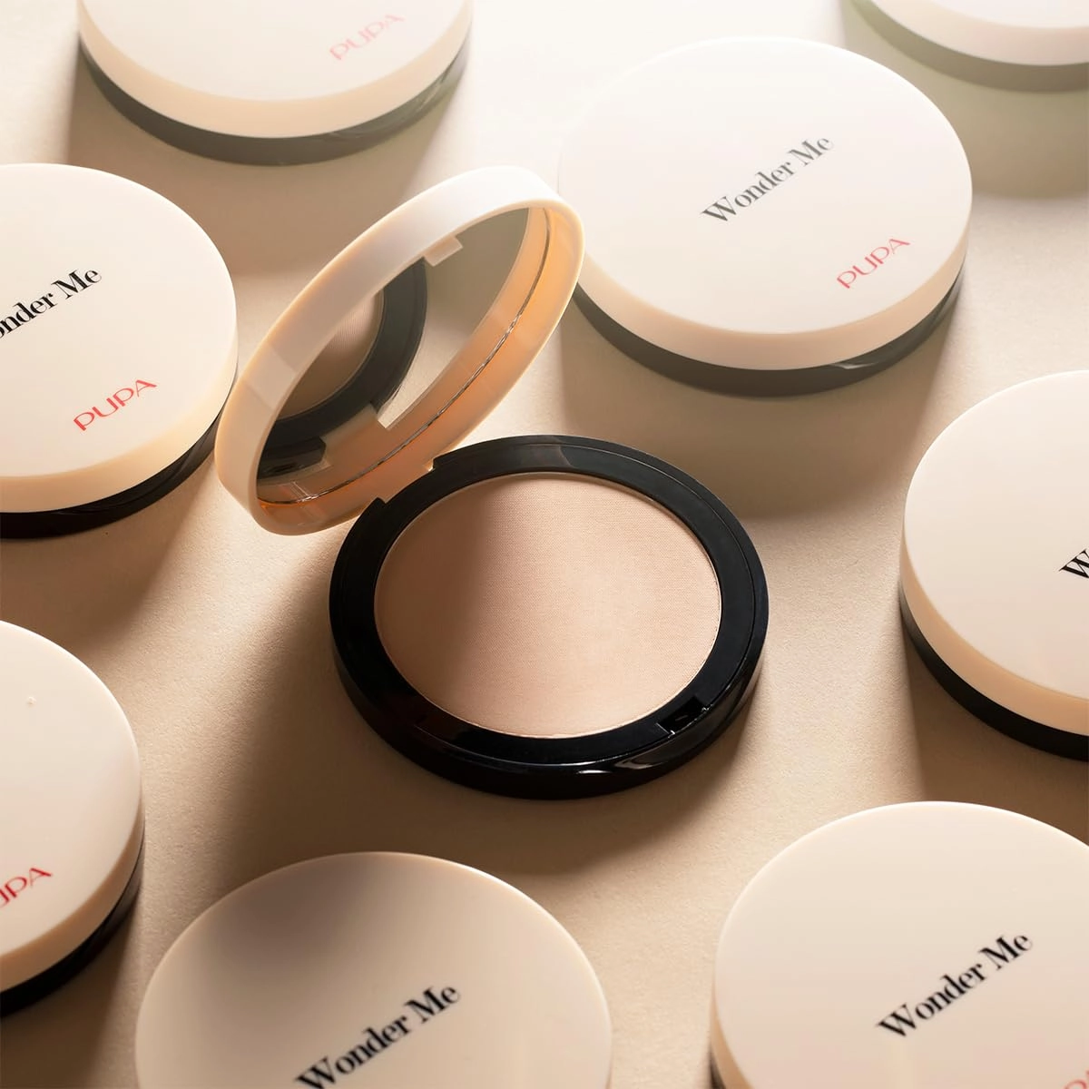 Pupa Milano Wonder Me Powder-no-Powder - Setting Powder Reduces Pores - Makes Skin Texture Smoother and Firmer - Talc Free - 020 Nude - 0.22 oz