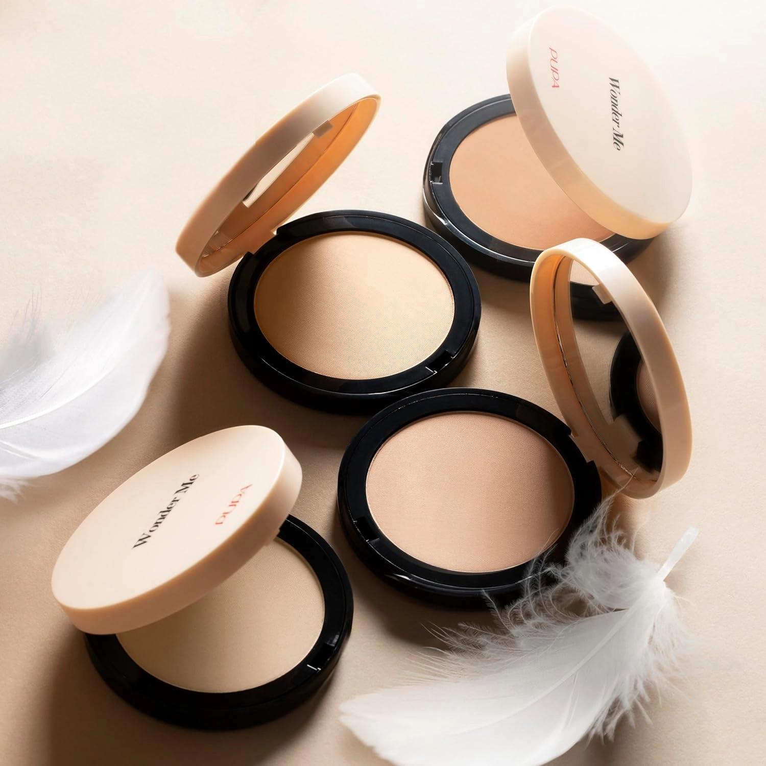 Pupa Milano Wonder Me Powder-no-Powder - Setting Powder Reduces Pores - Makes Skin Texture Smoother and Firmer - Talc Free - 020 Nude - 0.22 oz