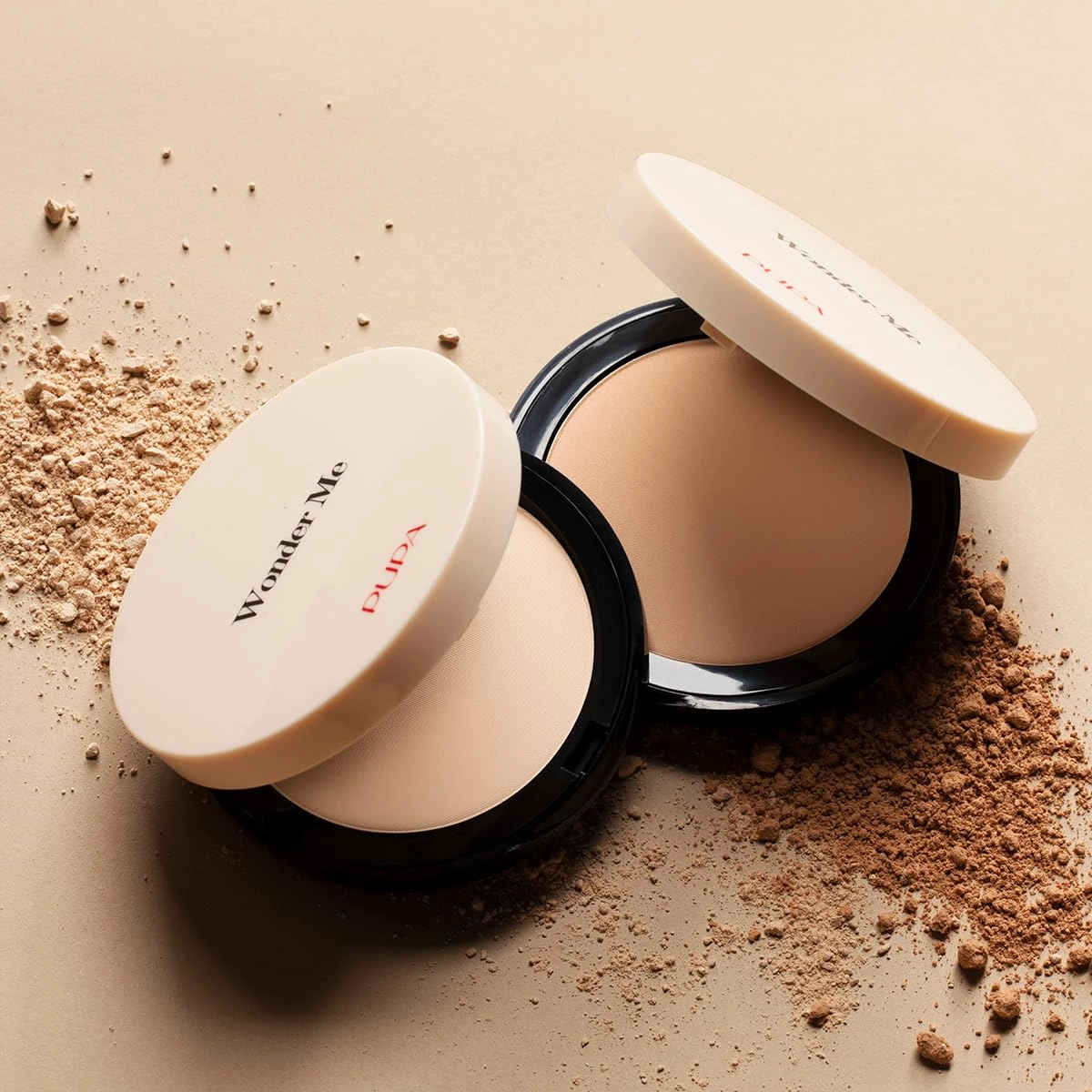 Pupa Milano Wonder Me Powder-no-Powder - Setting Powder Reduces Pores - Makes Skin Texture Smoother and Firmer - Talc Free - 020 Nude - 0.22 oz