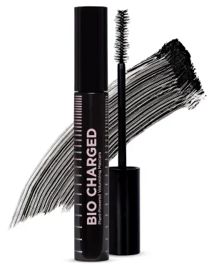 PUR Beauty Bio Charged Plant-Powered Volumizing Mascara - Waterproof, Lightweight & Long-Lasting Vegan Lash Mascara for Volume & Length - Strengthen & Amplify the Look of Lashes – Natural & BPA Free