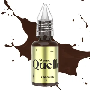 QUELLE Microblading Ink Permanent Makeup Pigment 0.5oz/15ml Eyebrow Ink Microblading Pigment for Eyebrow Eyeliner (Chocolate)