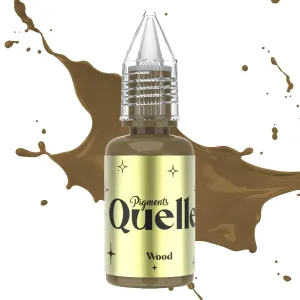 QUELLE Microblading Ink Permanent Makeup Pigment 0.5oz/15ml Eyebrow Ink Microblading Pigment for Eyebrow Eyeliner (Wood)