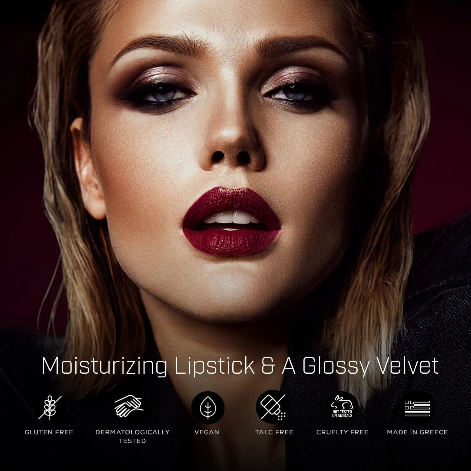 Radiant Professional Advanced Care Lipstick - Ultra Nourishing, Moisturizing Long Lasting Matte Lipstick With Vitamin E- UVA UVB Filters For Sun Protection- VELVET (07 ROSEWOOD – PINKISH BROWN)