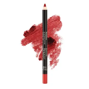 Radiant Professional Waterproof Lip Liner Pencil - Long Lasting Lip Liner for Defined Lips - Soft & Creamy Lipliner with Vitamin E - Long Lasting - 1.20 gr, (10 CHERRY)