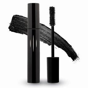 Radiant Professional Lengthening Mascara Fiber Lash Mascara For Extreme Length & Volume Natural Wax Formula, Cruelty-Free Silicone Brush - (0.43 oz) (01 Black)