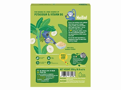 Raw Banana 100% Green Banana Powder (Slurrp Farm)