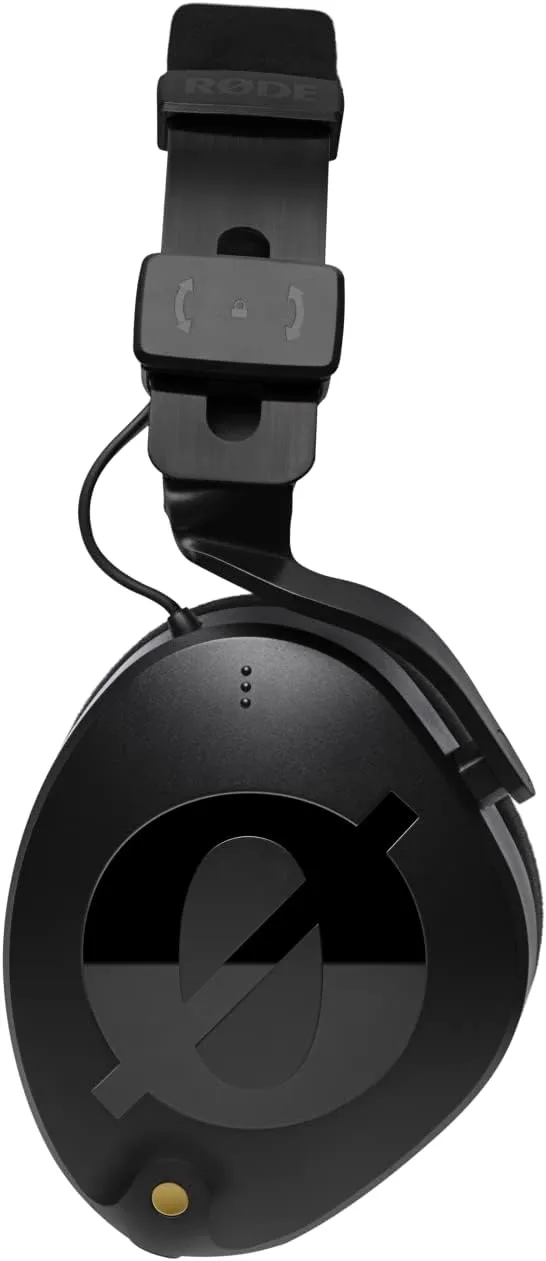 RØDE NTH-100 Professional Over-ear Headphones For Content Creation, Music Production, Mixing and Audio Editing, Podcasting, Location Recording,Black