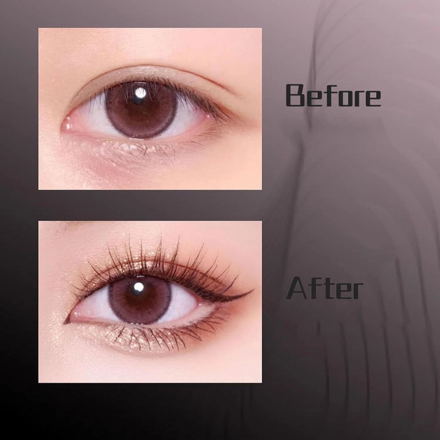 Relaxrich Mascara, relaxrich lengthening and Curling mascara, relaxrich lengthening mascara, Waterproof, Long-Lasting and Smudge-Free, with Eyelash Curler, Volumizing