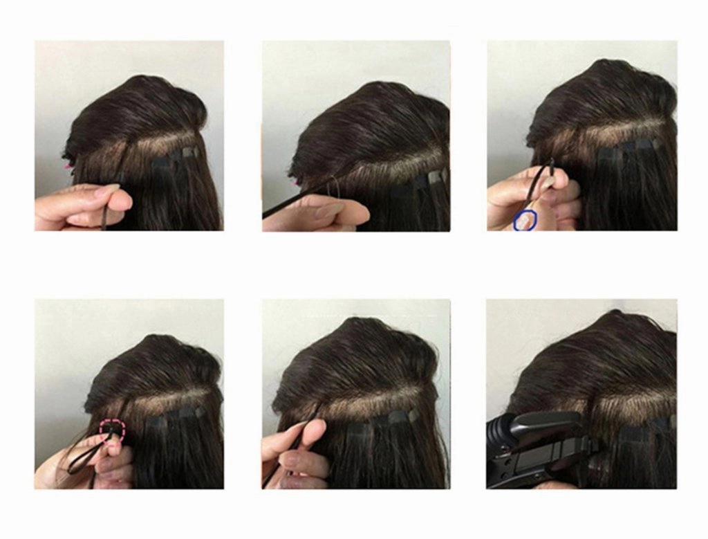 Remeehi 100Strands Body Wave Micro Bead Nano Rings hair extension 100% Brazilian Virgin Human Hair 1G/S 18 Inches #2 Dark Brown