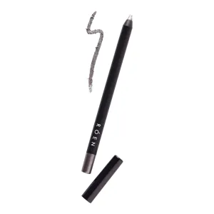 RÓEN - Eyeline Define Eyeliner Pencil | Vegan, Cruelty-Free, Clean Makeup (Shimmering Gunmetal)