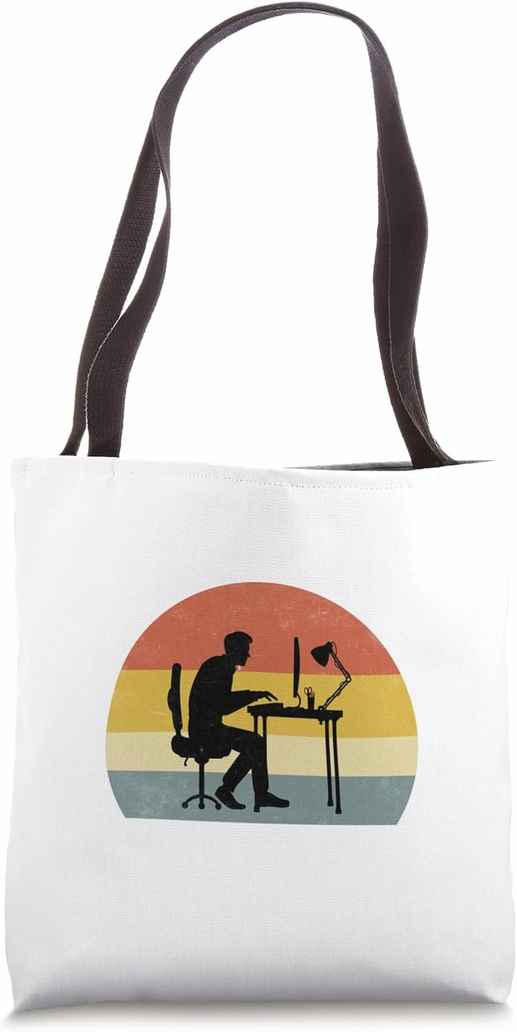 Retro Animator Animation Draw Sketch Animate Storytelling Tote Bag