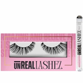 Reusable Lashes That look Like Extensions - Faux Mink Wispy Lashes - Glam Luxury Thick Falsies Lashes - Transform Your Natural Eyelashes into Luscious Volume Lashes