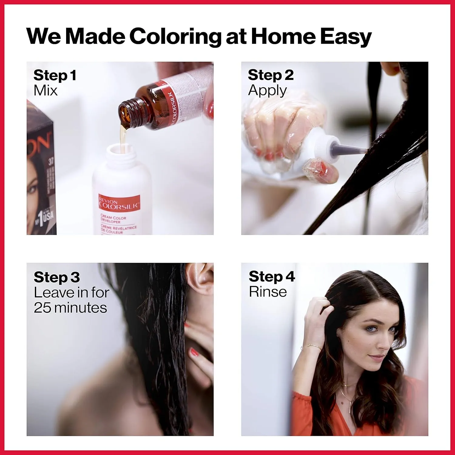 REVLON Colorsilk Beautiful Permanent Hair Color with 3D Gel Technology & Keratin, 74 Medium Blonde, 3 Count