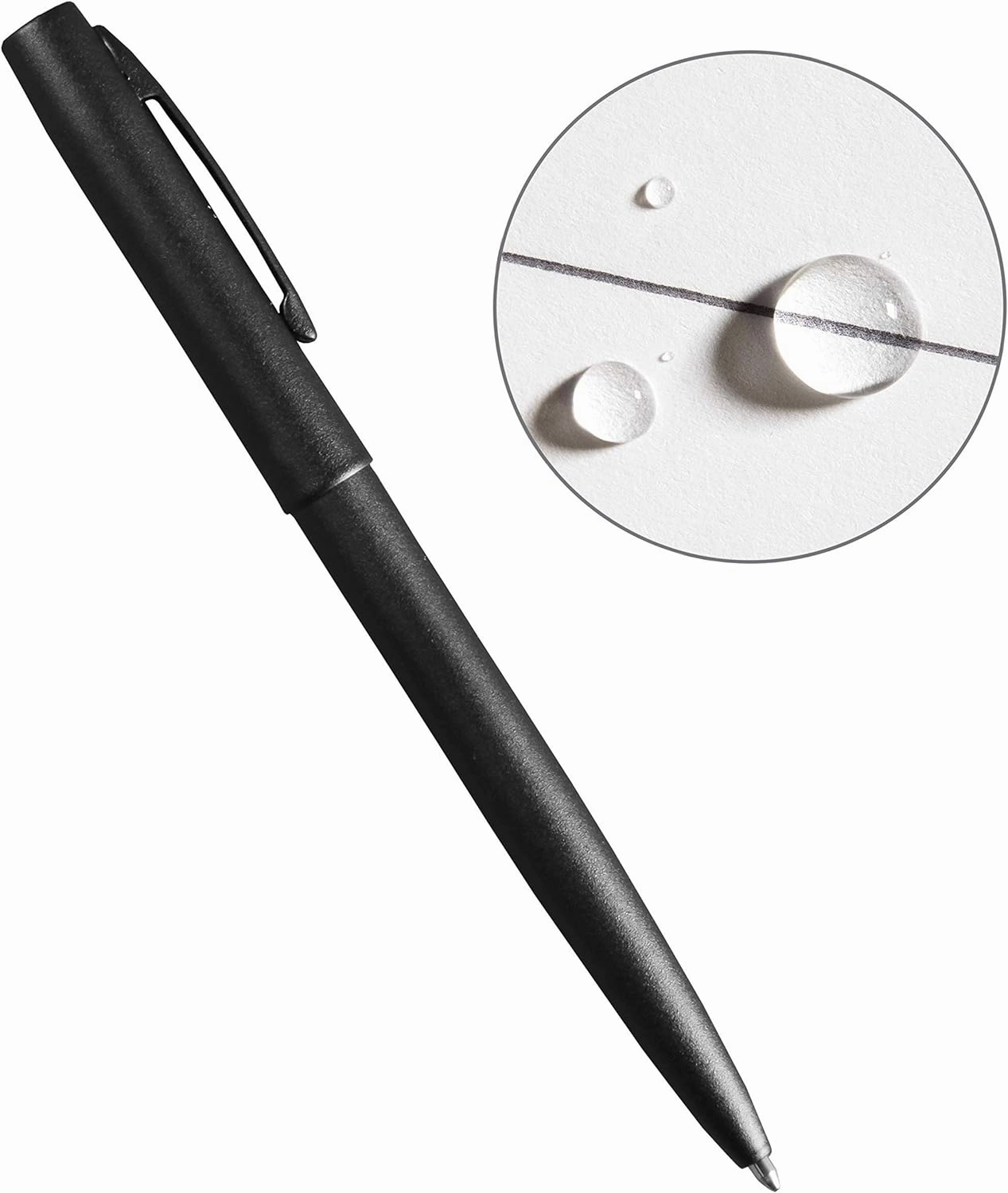 Rite in the Rain Weatherproof Side Spiral Kit: Tan CORDURA® Fabric Cover, 4.625" x 7" Tan Notebook, and Weatherproof Pen (No. 973T-KIT)