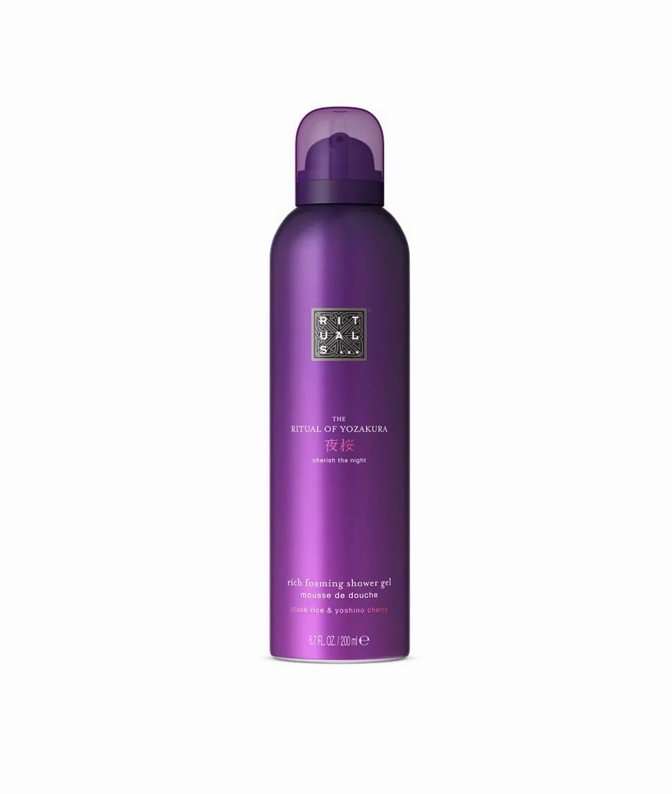 RITUALS the of Yozakura Rich Foaming Shower Gel, Black Rice and Yoshino Cherry, 6.7 FL OZ/200 ml