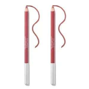 RMS Beauty Go Nude Lip Pencil, Lip Liner & Lip Pencil Sharpener, Long Lasting Lip Liners, Water Resistant Liner, Nude Brown Lip Liner & Red Lip Liner