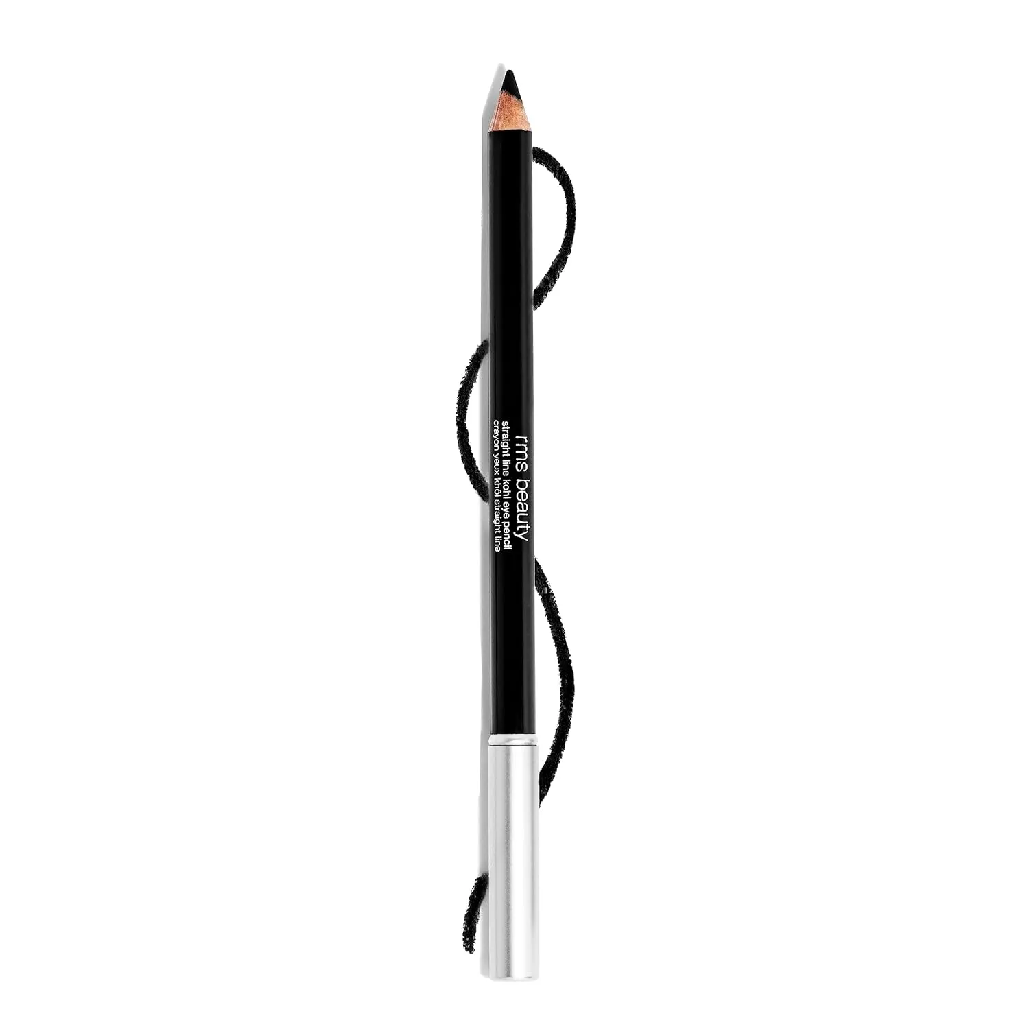 RMS Beauty Straight Line Eye Pencil - Eye Liner Eye Makeup, Cream Eyeliner with Eyeliner Sharpener, Eyeliner Pencil, Black Eyeliner & Brown Eyeliner