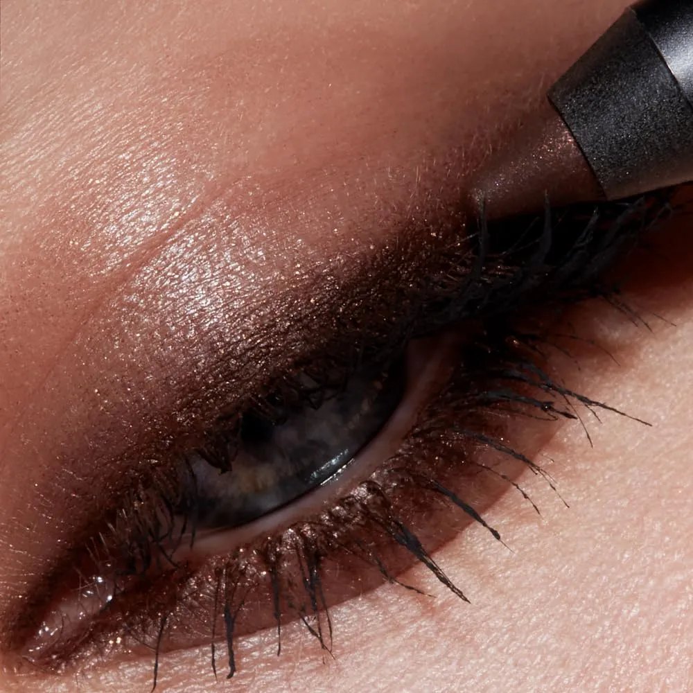 Romanovamakeup Sexy Smoky Eye Pencil - FRIDAY NIGHT. Professional Eye Liner - Dark-Brown Eggplant Shade, Lasting Formula, Radiant Look